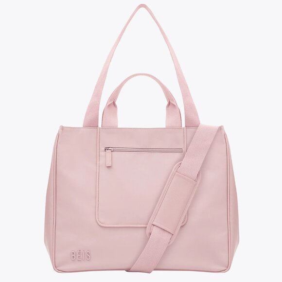 NWT BEIS The East/West Tote in Atlas Pink